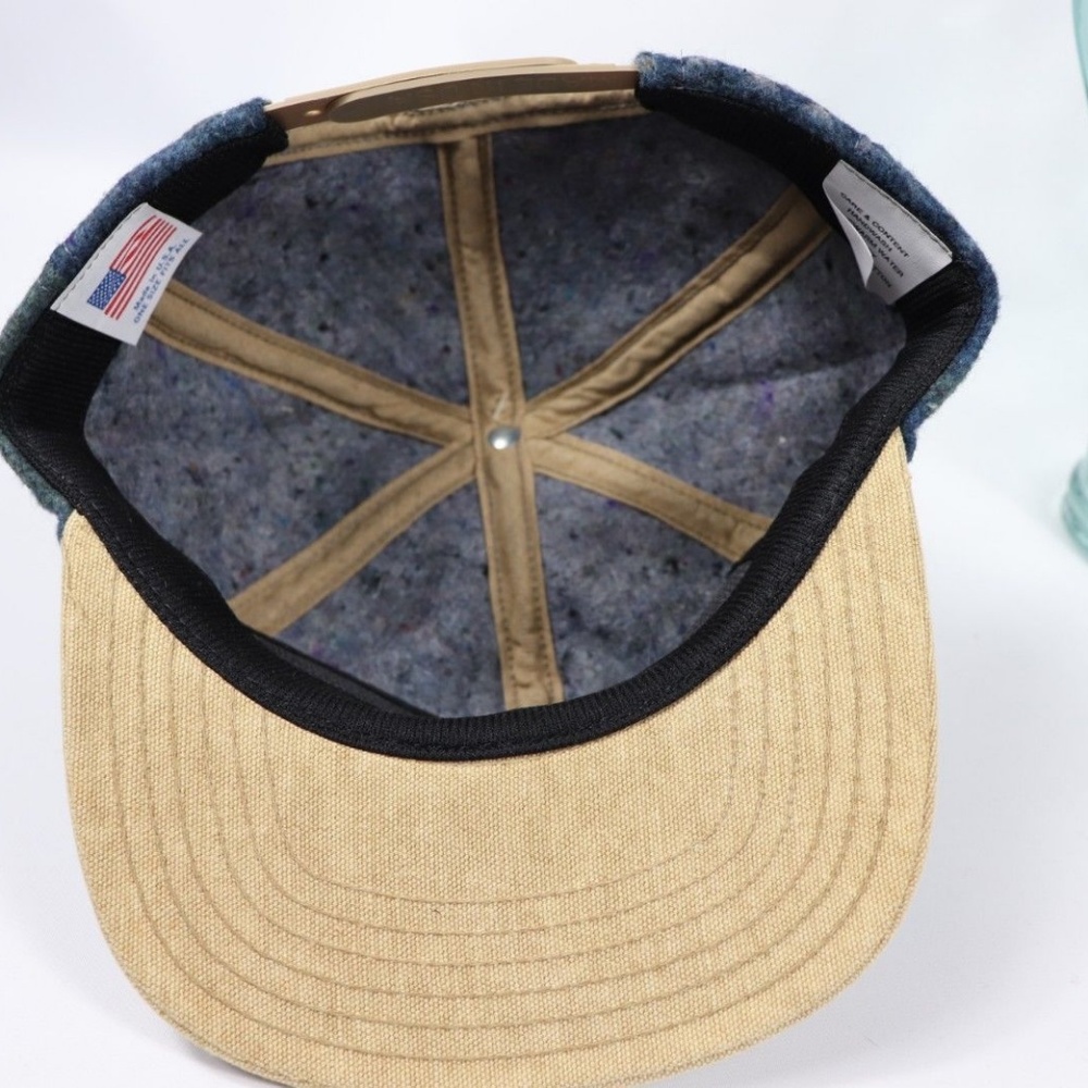 Vintage New Carhartt Navajo Print Spell Out Hat - Picture 7 of 8